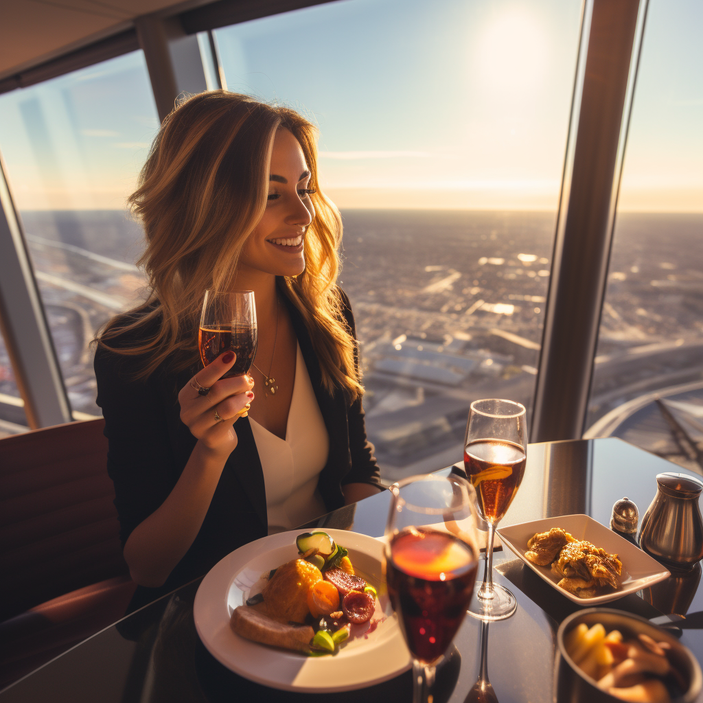 Dining at the CN Tower