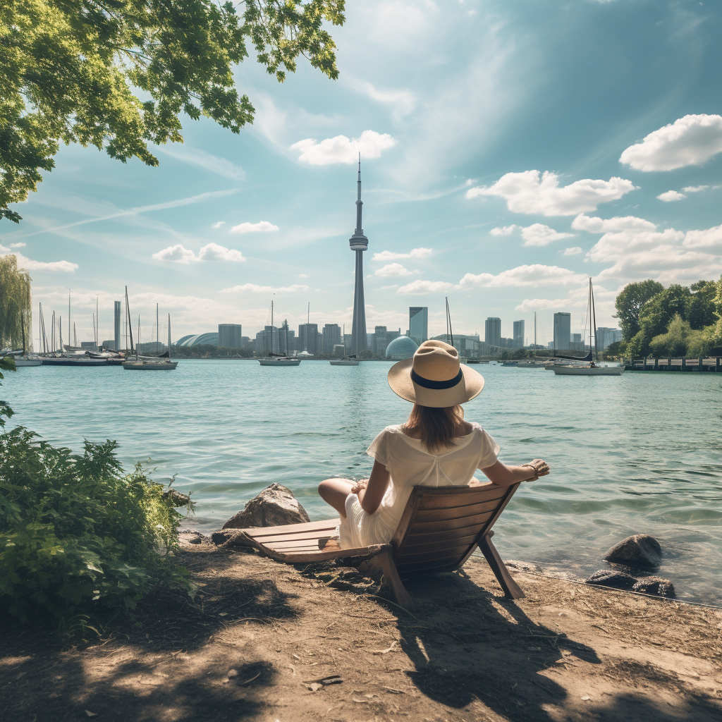 Relax at Toronto Islands 