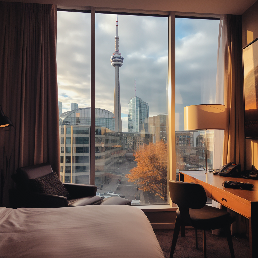Sleep with CN Tower Views