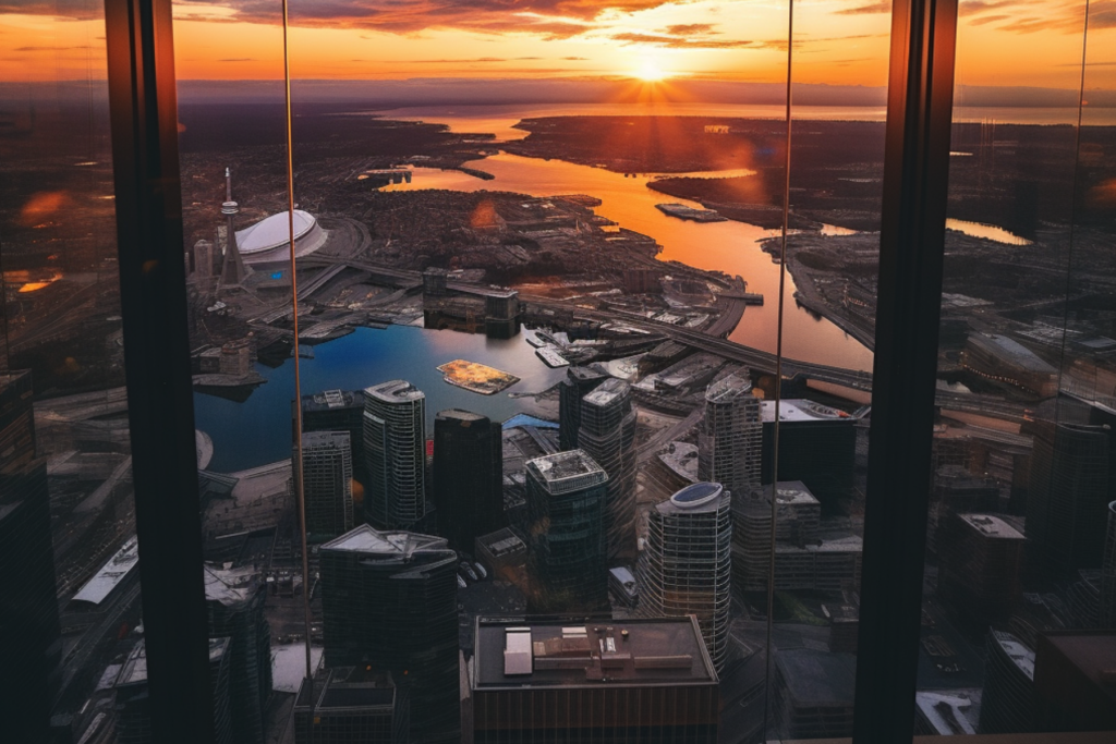 View from CN Tower