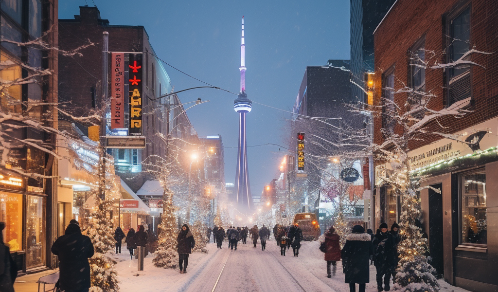 Is Toronto in December Busy Crowds Forecast